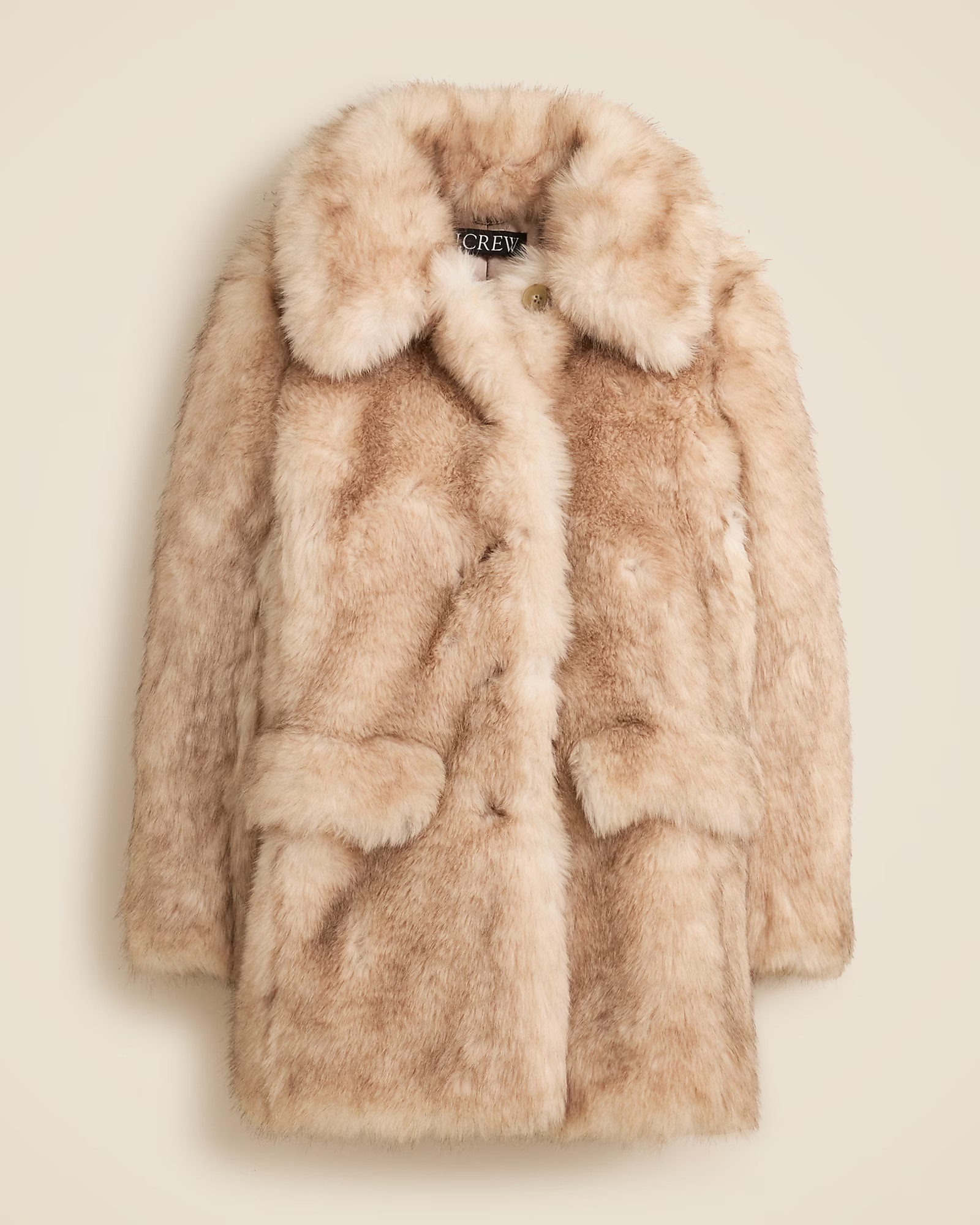 Faux-fur coat | J. Crew US