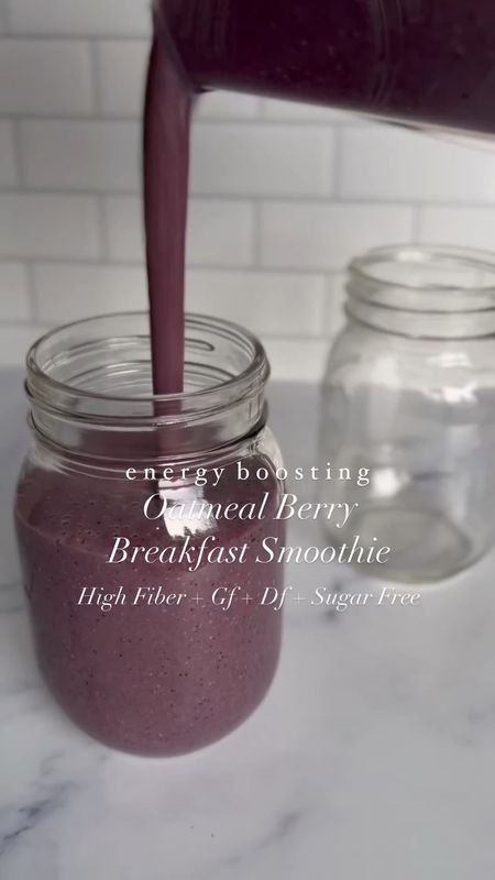 A smoothie made with LOVE 💗 
This Energy Boosting Breakfast Smoothie has over 54k shares on Pinterest and you all love it so much because it’s easy & healthy for the whole family.

It was originally my go-to when I’d hit fatigue slumps during my second pregnancy, and so instead of reaching for extra caffeine, I’d make this. My kids all love it— it’s super filling and delicious while giving you a great amount of fiber and omega 3-s for energy, digestion, and brain health (and more). 

Full recipe plus all of the health benefits found here:
https://northsouthblonde.com/oatmeal-berry-breakfast-smoothie/

#breakfastsmoothie #energyboosting #oatmeal #oats #smoothie #dairyfree #breakfast #healthysmoothie #foodblogeats #canadianfoodblogger #canadianblogger #ontariomom #canadianmom 

#LTKhome #LTKkids