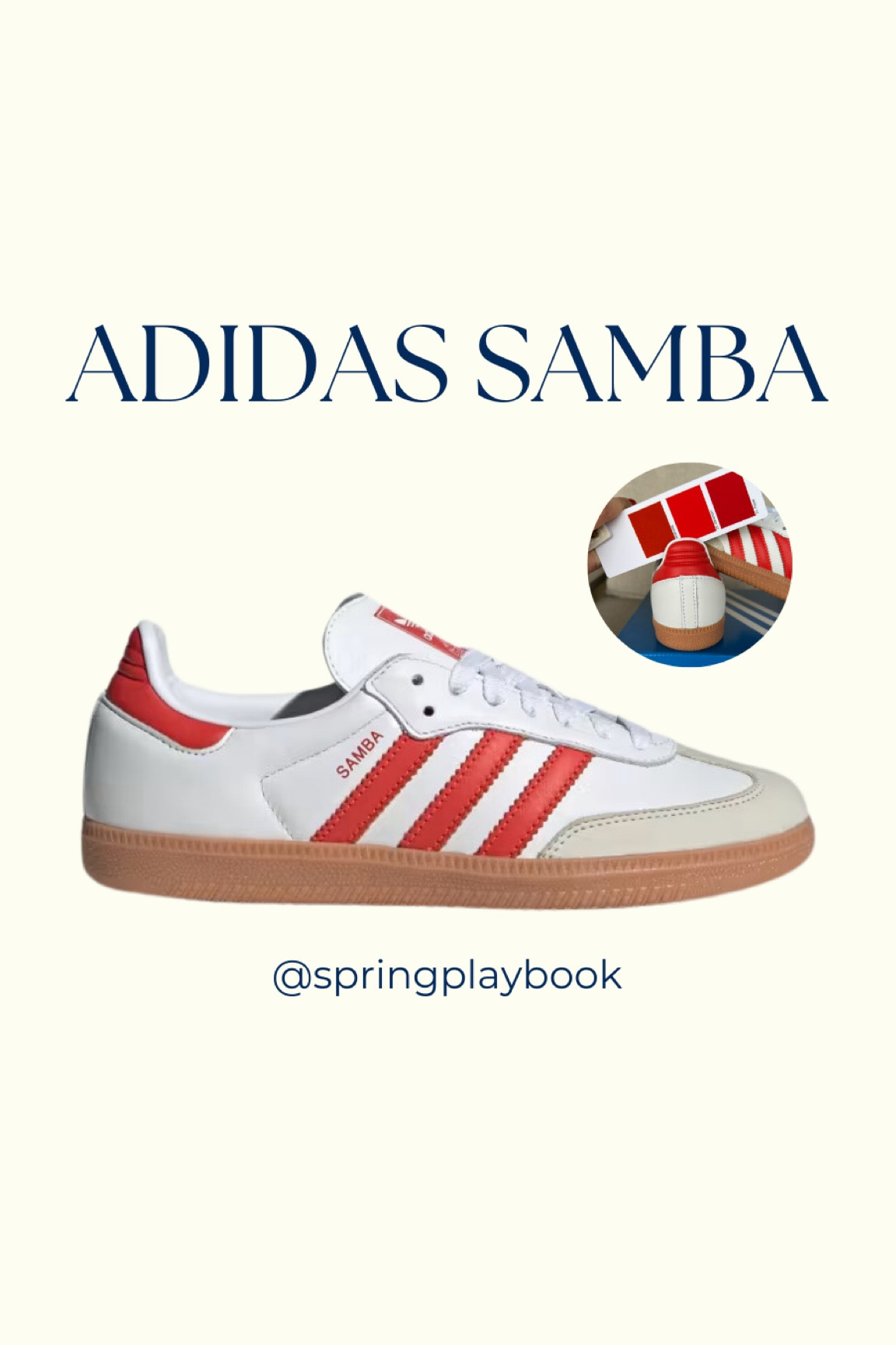 Adidas Samba for Springs & Autumns #hocgeranium

#createdcolorful #createdcolorfulspring #hocspring #tcispring #pcaspring #lightspring #warmspring #truespring #brightspring #clearspring #paintboxspring #bluespring

#LTKstyletip #LTKfindsunder100 #LTKshoecrush