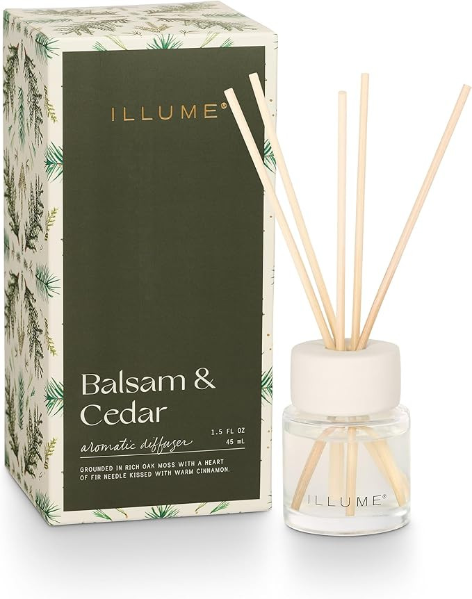 Illume Small Aromatic Diffuser, Balsam & Cedar | Amazon (US)