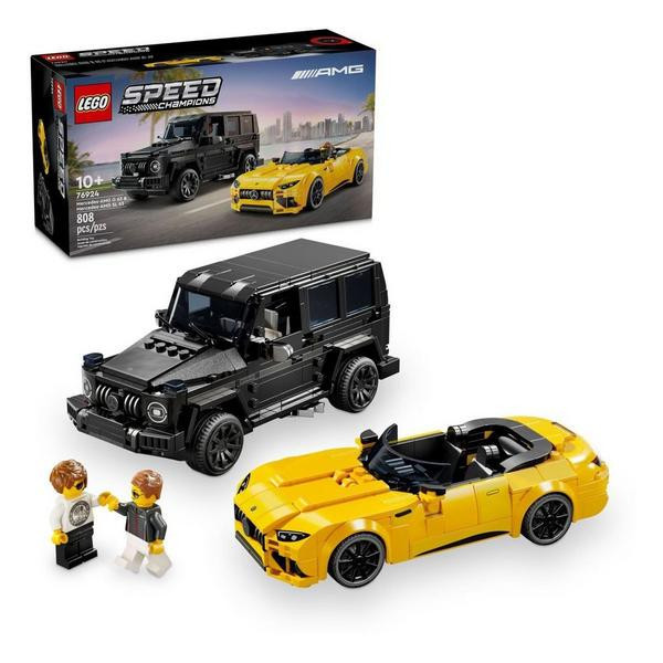 Boys LEGO Mercedes-AMG G 63 & Mercedes-AMG SL 63 F1 Toy Car Building Set | Scheels Sports