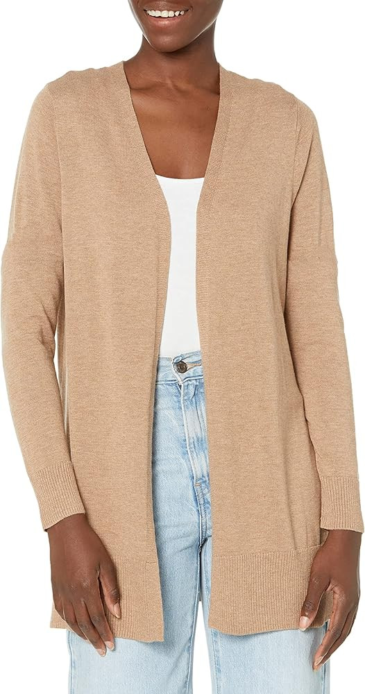 Amazon Essentials Women's Lightweight Open-Front Cardigan Sweater (Available in Plus Size) | Amazon (US)
