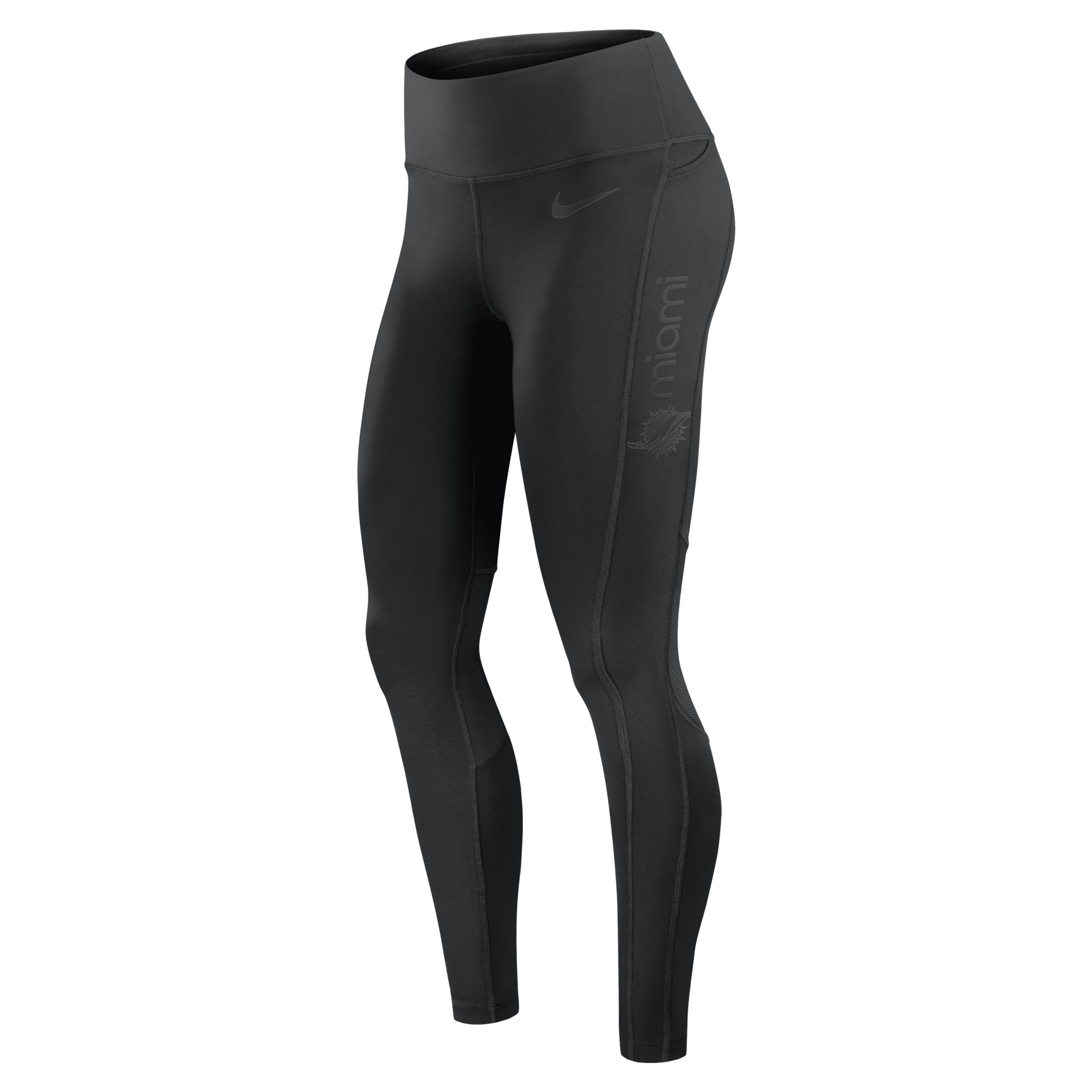 Miami Dolphins Nike Women's Dri-FIT NFL Leggings in Black | 01N3912Z9P-KNQ | Nike (US)