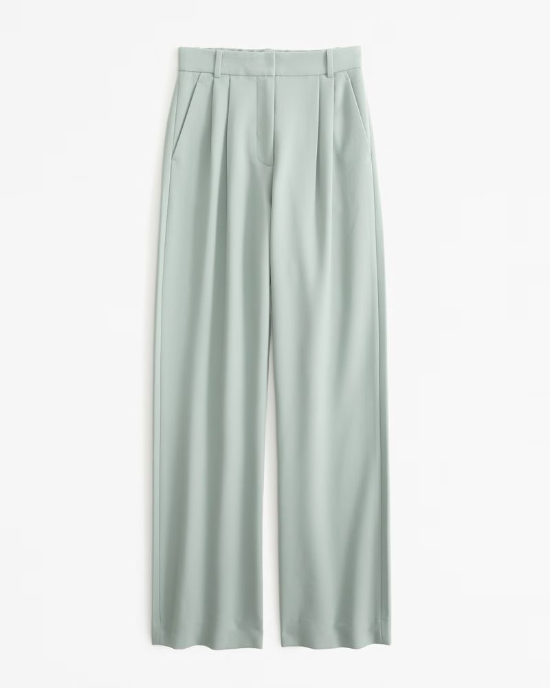 Women's A&F Sloane Tailored Pant | Women's Bottoms | Abercrombie.com | Abercrombie & Fitch (US)