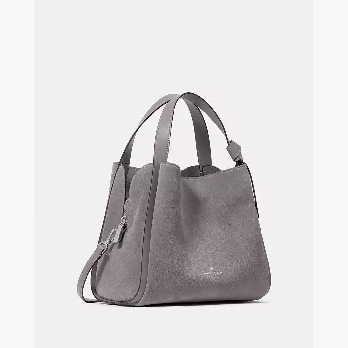 Knott Suede Convertible Carryall | Kate Spade Outlet