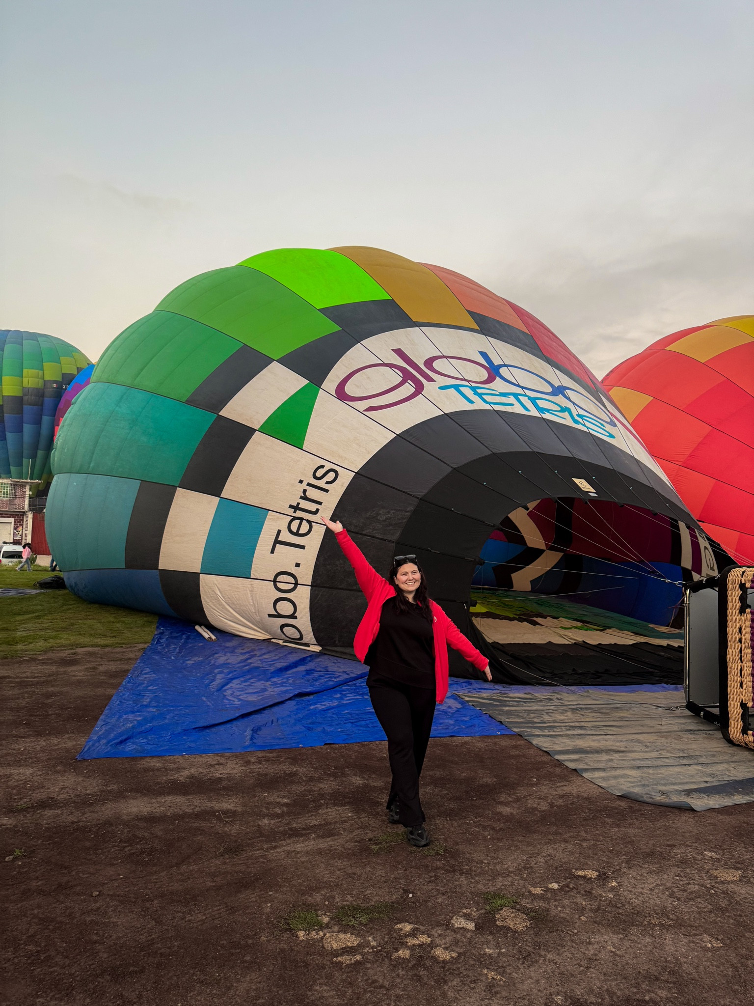 Sunrise balloon ride over the pyramids 

#LTKTravel #LTKdayinmylife #LTKvlog