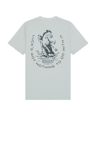 No Luck Tee in Big Sky Blue | Revolve Clothing (Global)