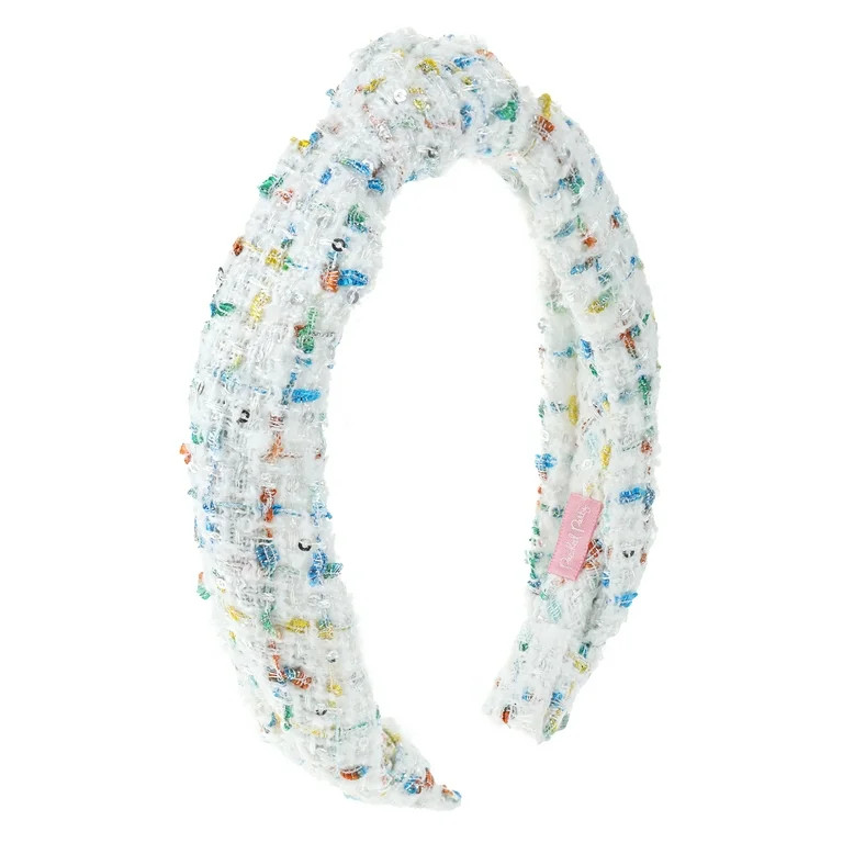 Packed Party Women's Top Knot Fabric Headband, White | Walmart (US)