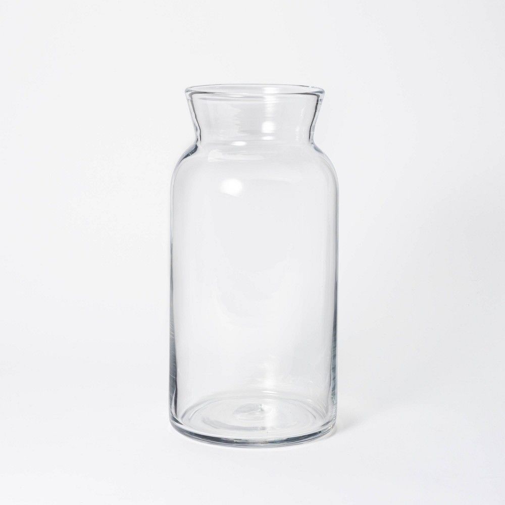 14"" x 7"" Tall Glass Vase - Threshold designed with Studio McGee | Target