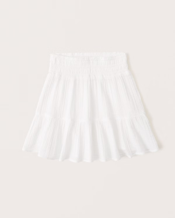 Gauzy Beach Skirt Coverup | Abercrombie & Fitch (US)