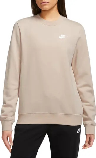Nike Sportswear Club Fleece Crewneck Sweatshirt | Nordstromrack | Nordstrom Rack