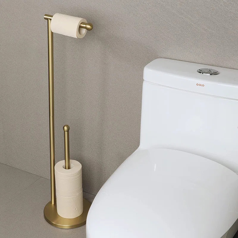 Free Standing Toilet Paper Holder | Wayfair North America