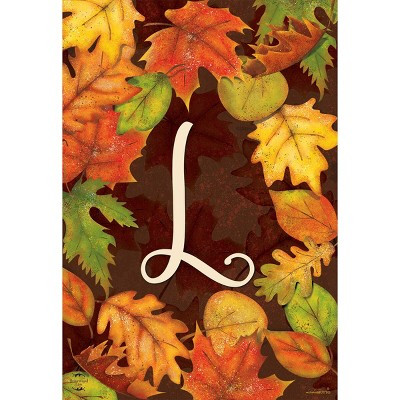Briarwood Lane Fall Garden Flag Printed Monogram | Target