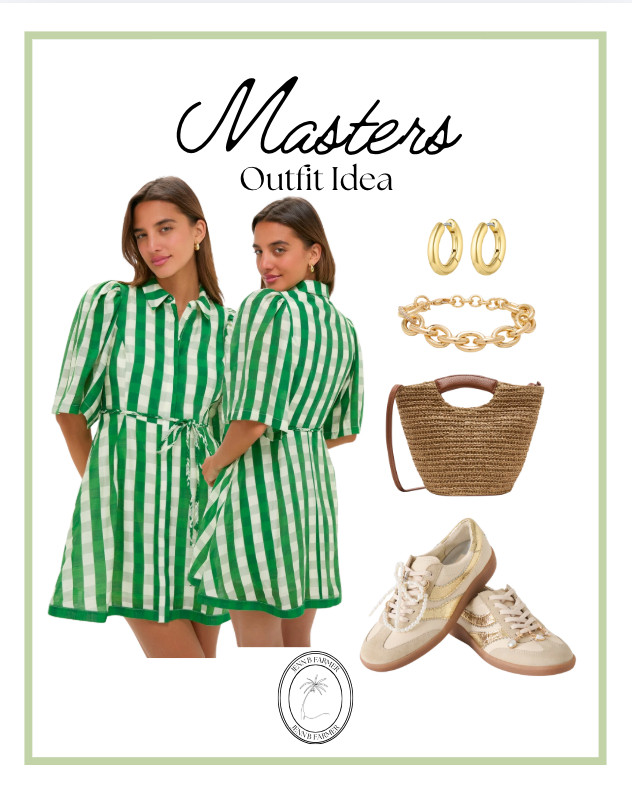 Shop this Masters outfit if you're still looking for a dressy casual look!


outfit idea, Tuckernuck dress, crossbody bag, dolce vita sneakers, earrings, gold jewelry, outfit inspo, spring style, spring dress 

 #LTKSpringSale #LTKmomlife #LTKSeasonal