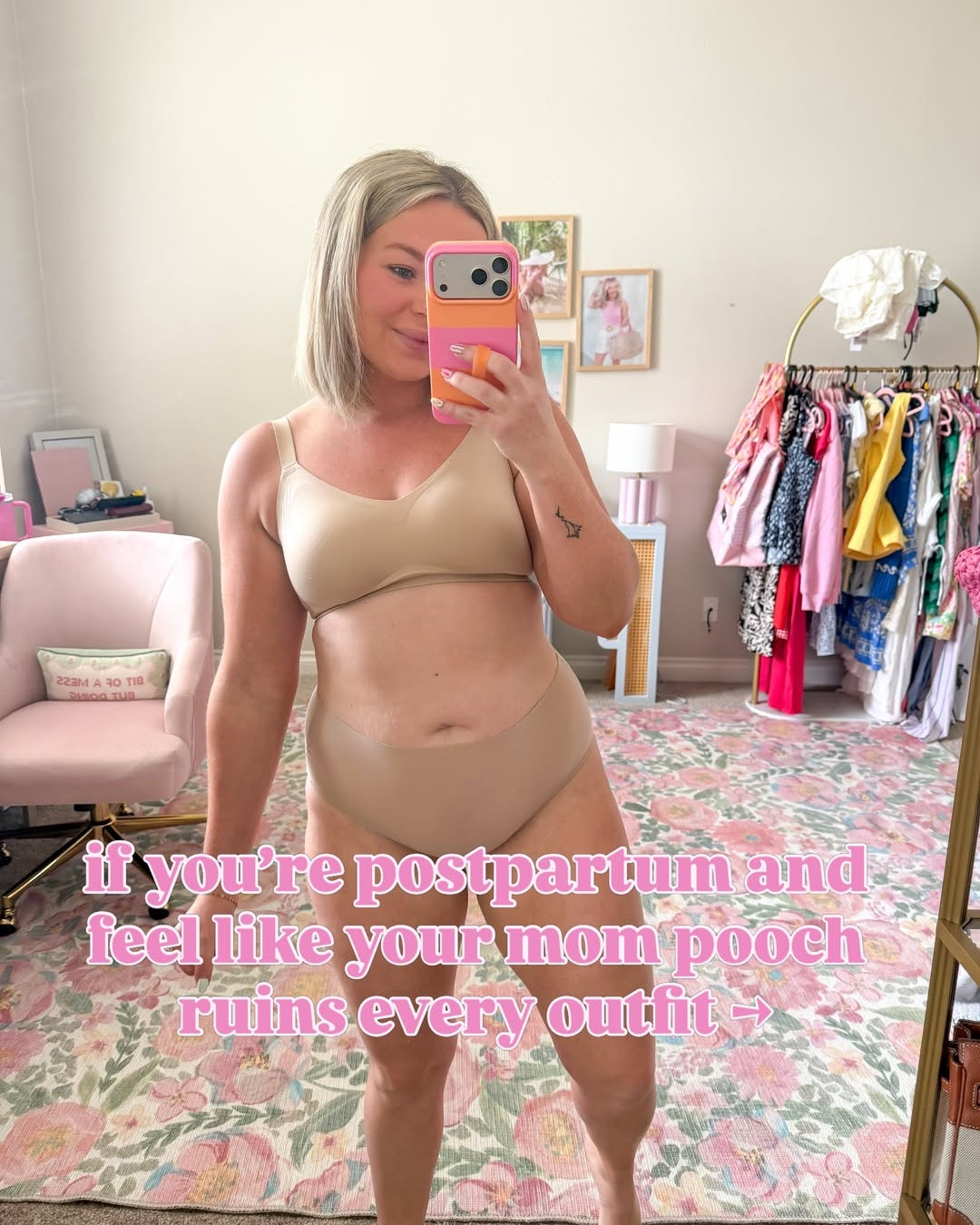 Postpartum summer doesn’t have to mean boring outfits or uncomfortable clothes that fit you only pre baby 👏🏼💕 these are my staples for a postpartum summer that make you look and feel good 🤩🤏🏼 #postpartumstyle

#LTKSeasonal #LTKMidsize