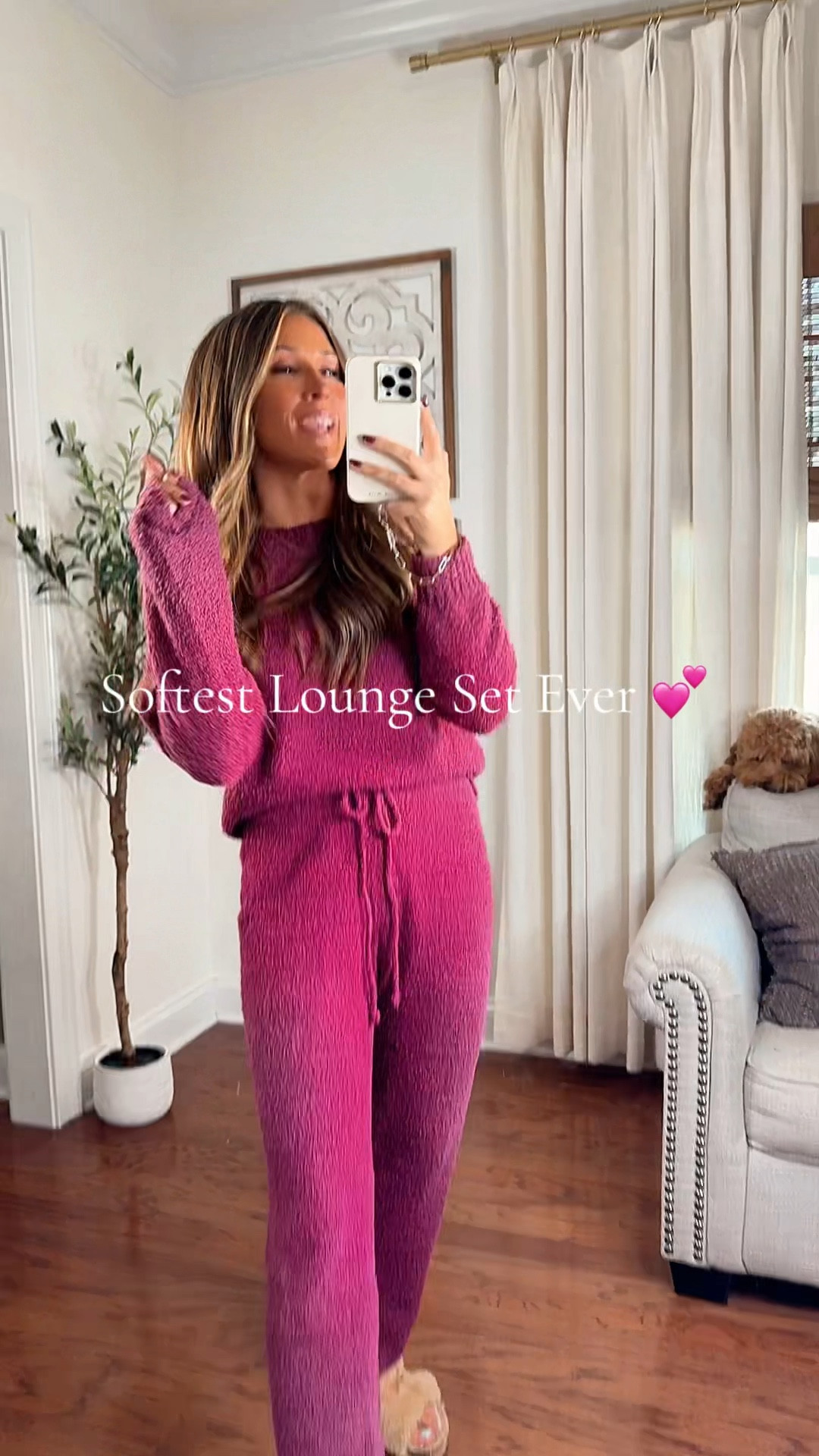 Softest Lounge Set Ever 💕 Cozy, Chic & So Giftable!

This MEROKEETY Fuzzy Lounge Set is what cozy dreams are made of ☁️ It’s soft, stretchy, and stylish enough to wear from movie nights to morning coffee runs. I love that it feels like a blanket but still looks put together — perfect for those slow weekends or self-care nights at home.

It’s also such a good Christmas gift idea for moms, sisters, or teens 💕 Trust me — once you put it on, you won’t want to take it off!

Linked in my TikTok Shop ✨

	1.	Cozy fuzzy lounge set
	2.	Women’s winter pajama set
	3.	Soft loungewear for women

#TikTokShopCreatorPicks
#CreatorPicksAmbassador
#TikTokShopBlackFriday
#CozySeasonStyle #GiftGuideFinds 

#LTKFindsUnder50 #LTKGiftGuide #LTKHoliday