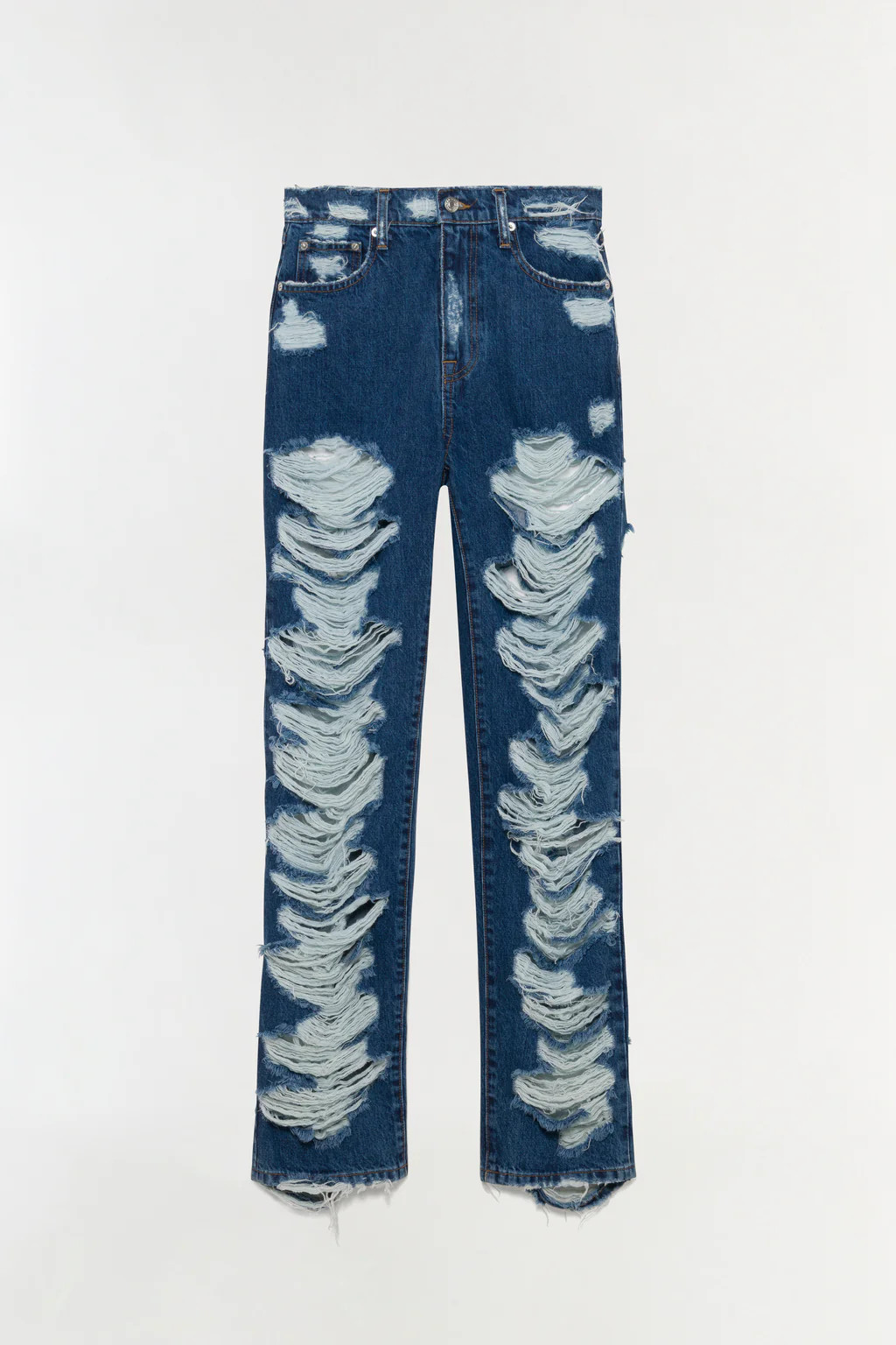 Erie High Waist Distressed Denim Pant | Simkhai