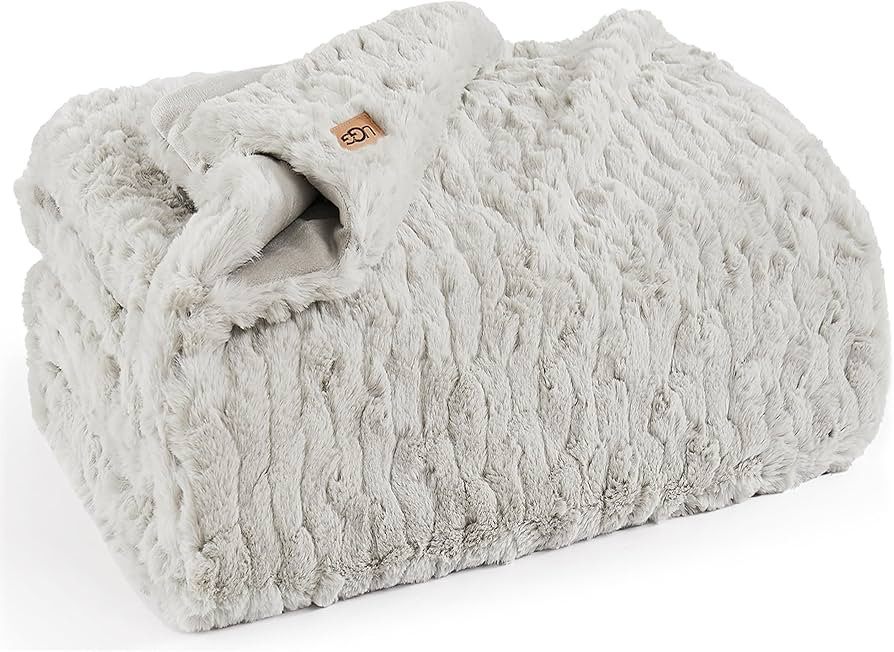 UGG 25518 Amanda Silky Smooth Extra Long Breathable Lightweight Elegant Fluffy Fuzzy Soft Luxury ... | Amazon (US)