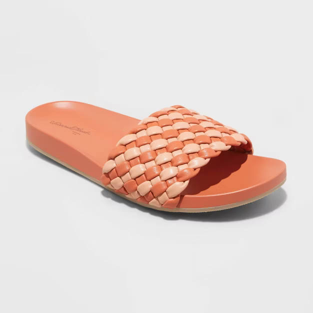 Women's Polly Woven Slide Sandals - Universal Thread™ | Target