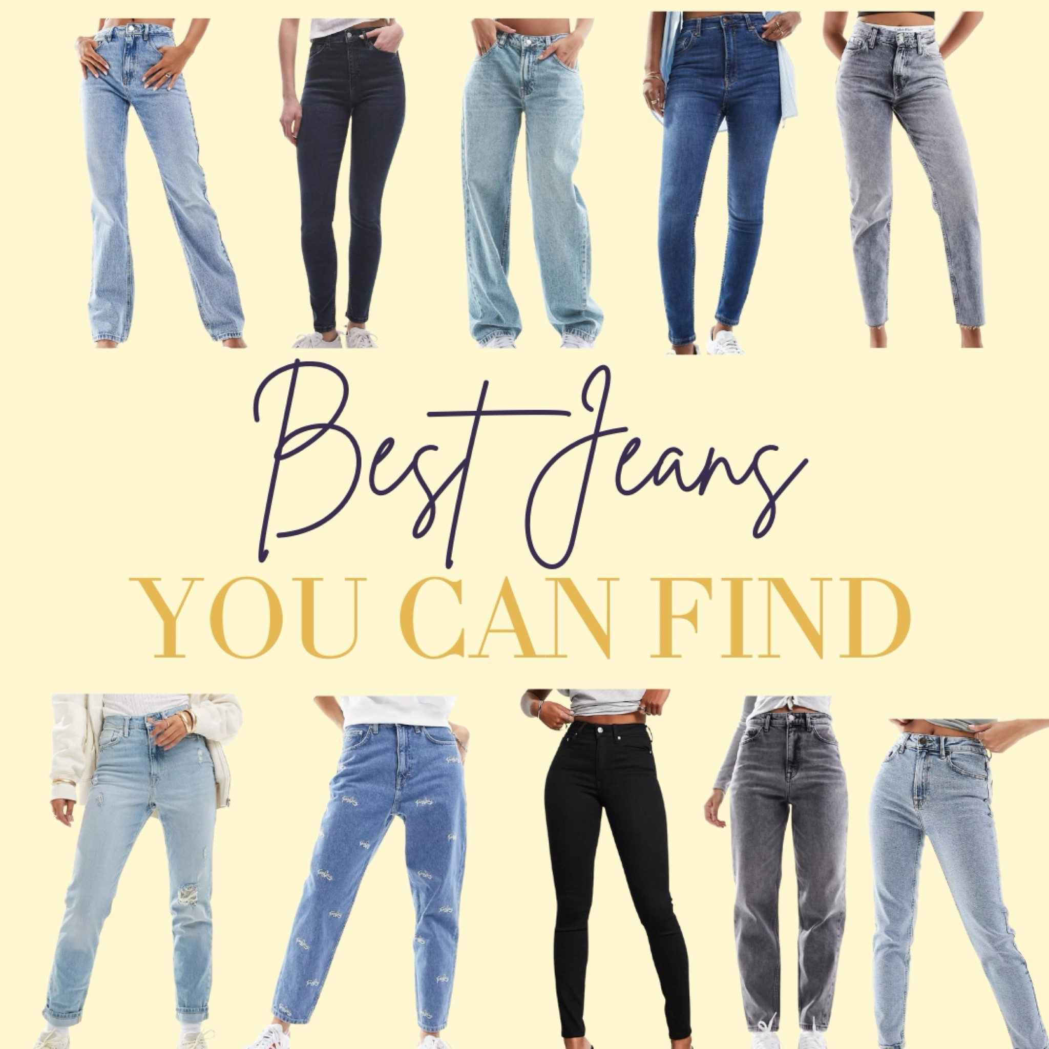 BEST JEANS YOU CAN FIND 🥰