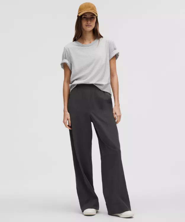Stretch Woven High-Rise Wide-Leg Pant   Regular | lululemon (AU)