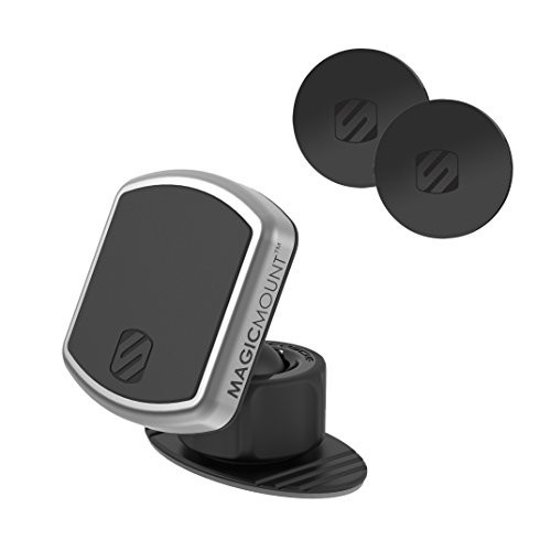 Scosche MPDRND-SP MagicMount Pro Magnetic Car Phone Holder - Strong Magnet Mount for iPhone and Android - Secure Magnetic Mount for Car Dashboard - Universal 360° Adjustable Mobile Cell Holder | Amazon (US)