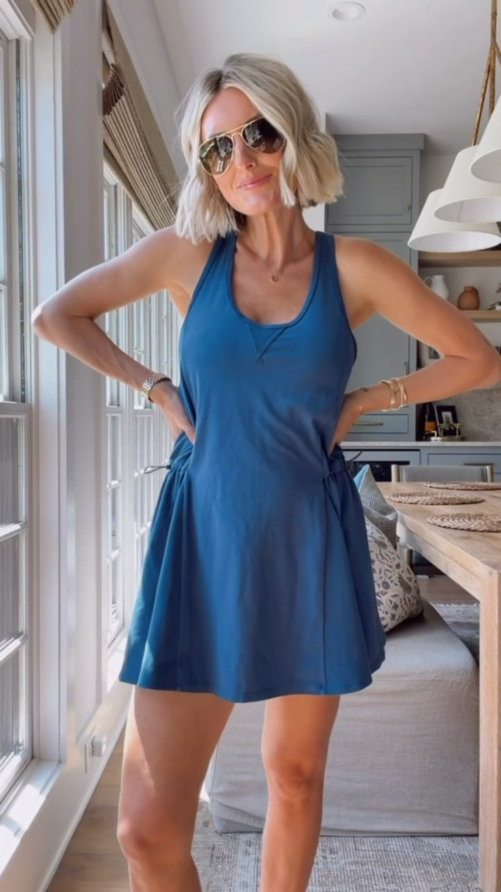 This dress comes in several colors & is under $45! The perfect easy summer look! Wearing S.

Loverly Grey, Target find, Target fashion, athleisure, activewear, active dress, athletic dress

#LTKootd #LTKSeasonal #LTKActive