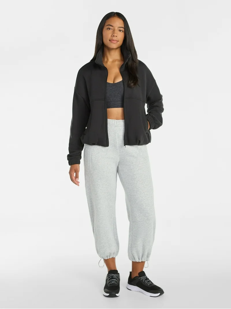 Athletic Works Women's and Women's Plus Barrel Leg Pant, Sizes XS-4X | Walmart (US)