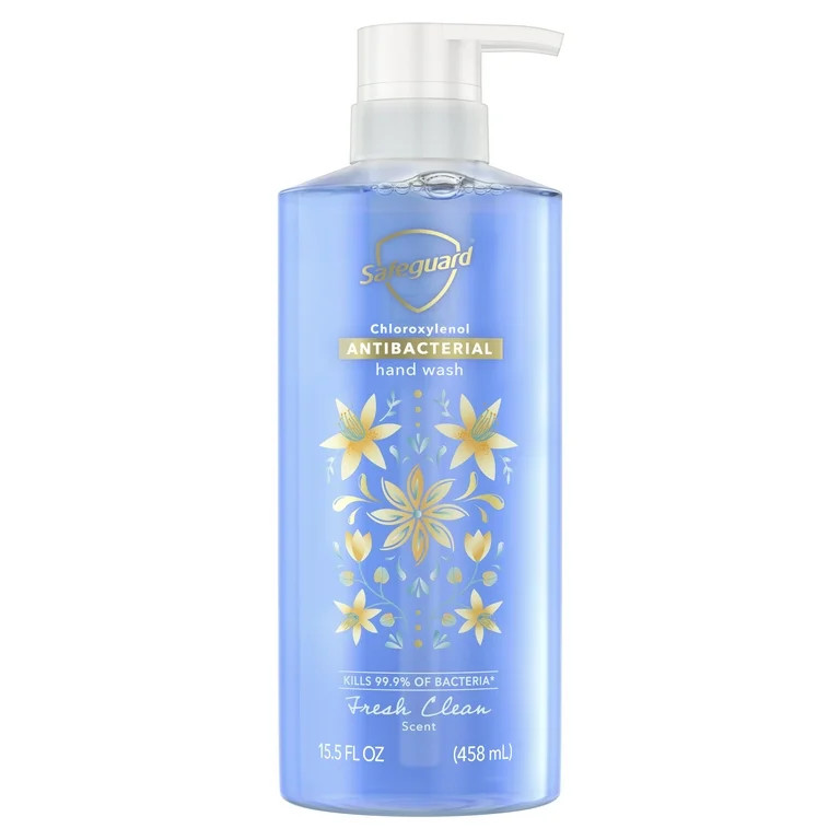 Safeguard Antibacterial Hand Wash, Fresh Clean Scent, 15.5oz | Walmart (US)