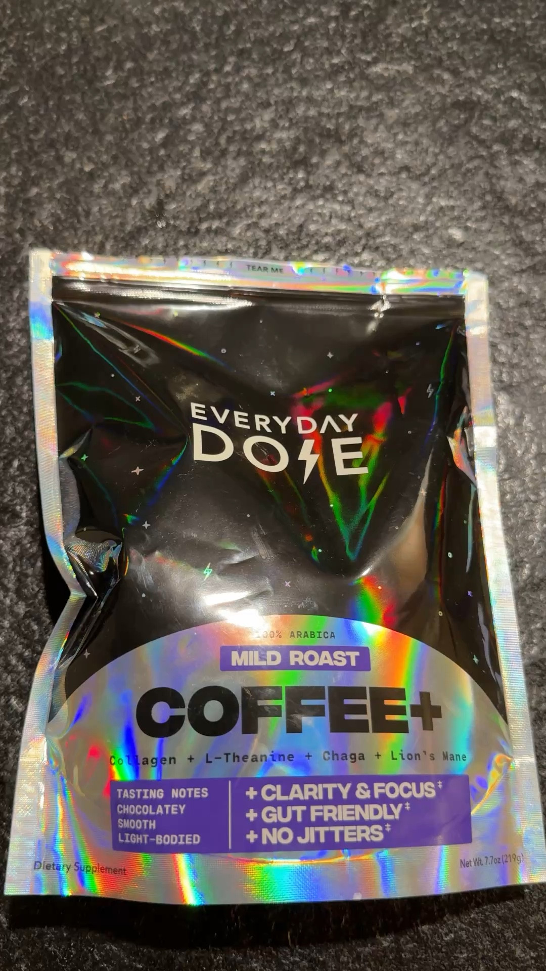 @Everyday Dose gives you energy without the jitters. It is 100% arabica coffee. This is the mild roast and it taste so good. It has so many health benefits. It has collagen lions mane, and l-theanine￼

#LTKfoodie #LTKmorningroutine #LTKdayinmylife