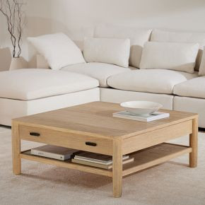 Hargrove Square Coffee Table (42") | West Elm (US)