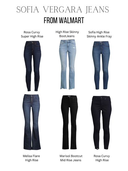 Some of my favorite @sofiavergara jeans from @walmartfashion @walmart #ad #walmartfashion #sofiajeans

#LTKfindsunder50 #LTKstyletip