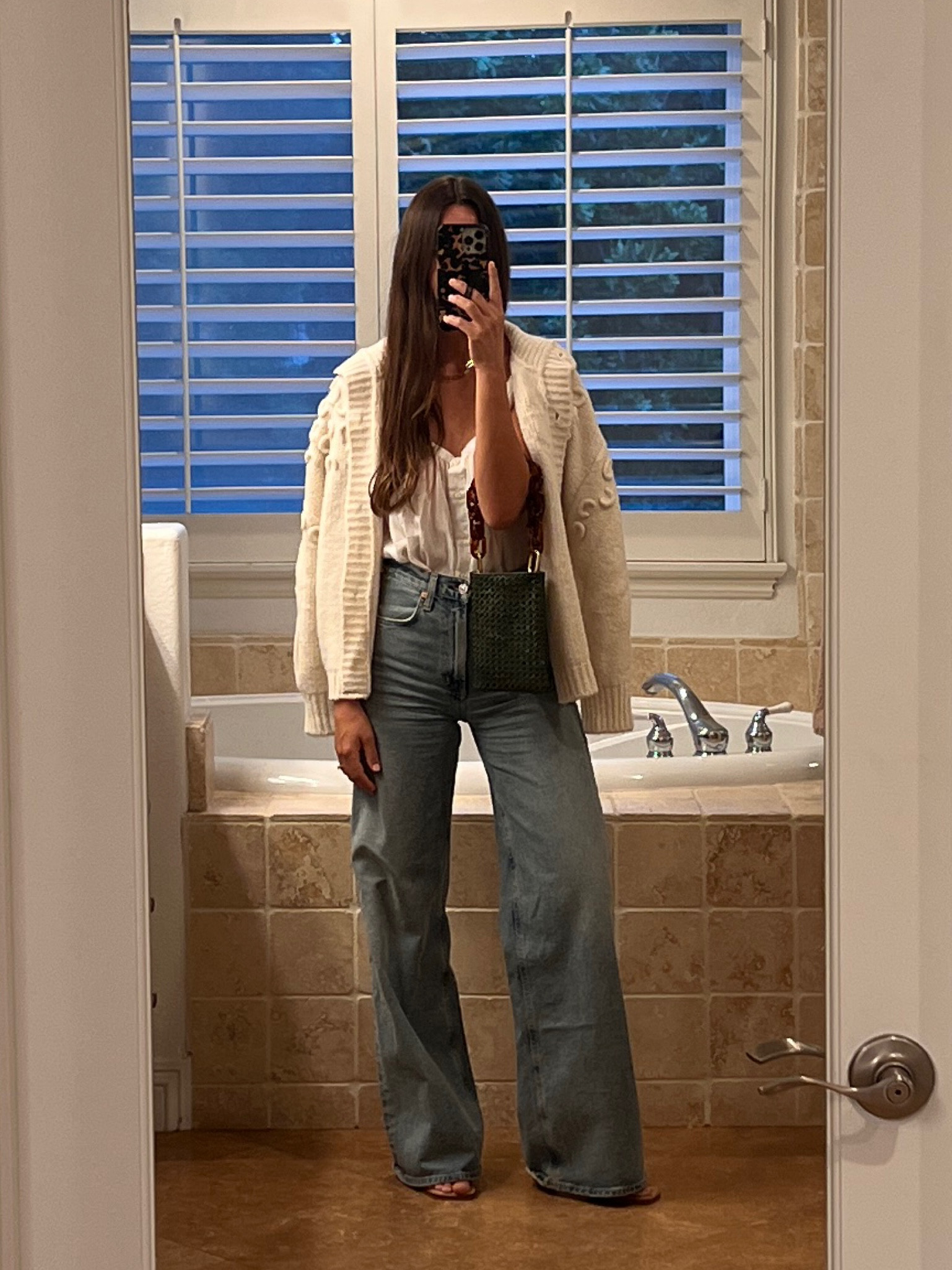 Sized down one size in the jeans!