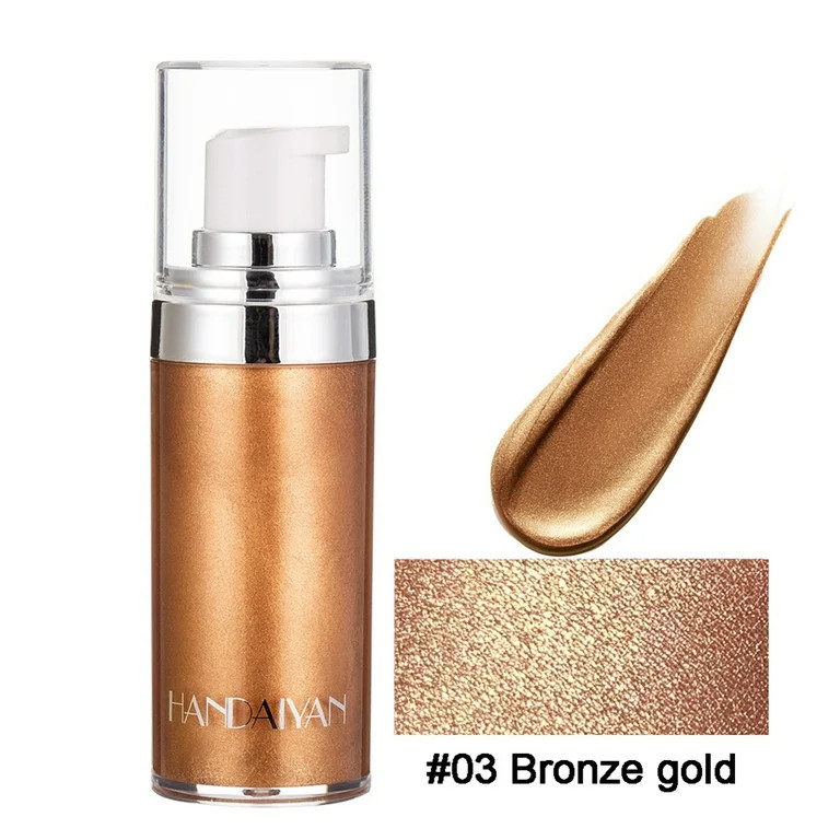 JWF Mall HandAIYAn 20ml Liquid Spraying Shimmer Facial Body Luminizer Highlighter Makeup | Walmart (US)