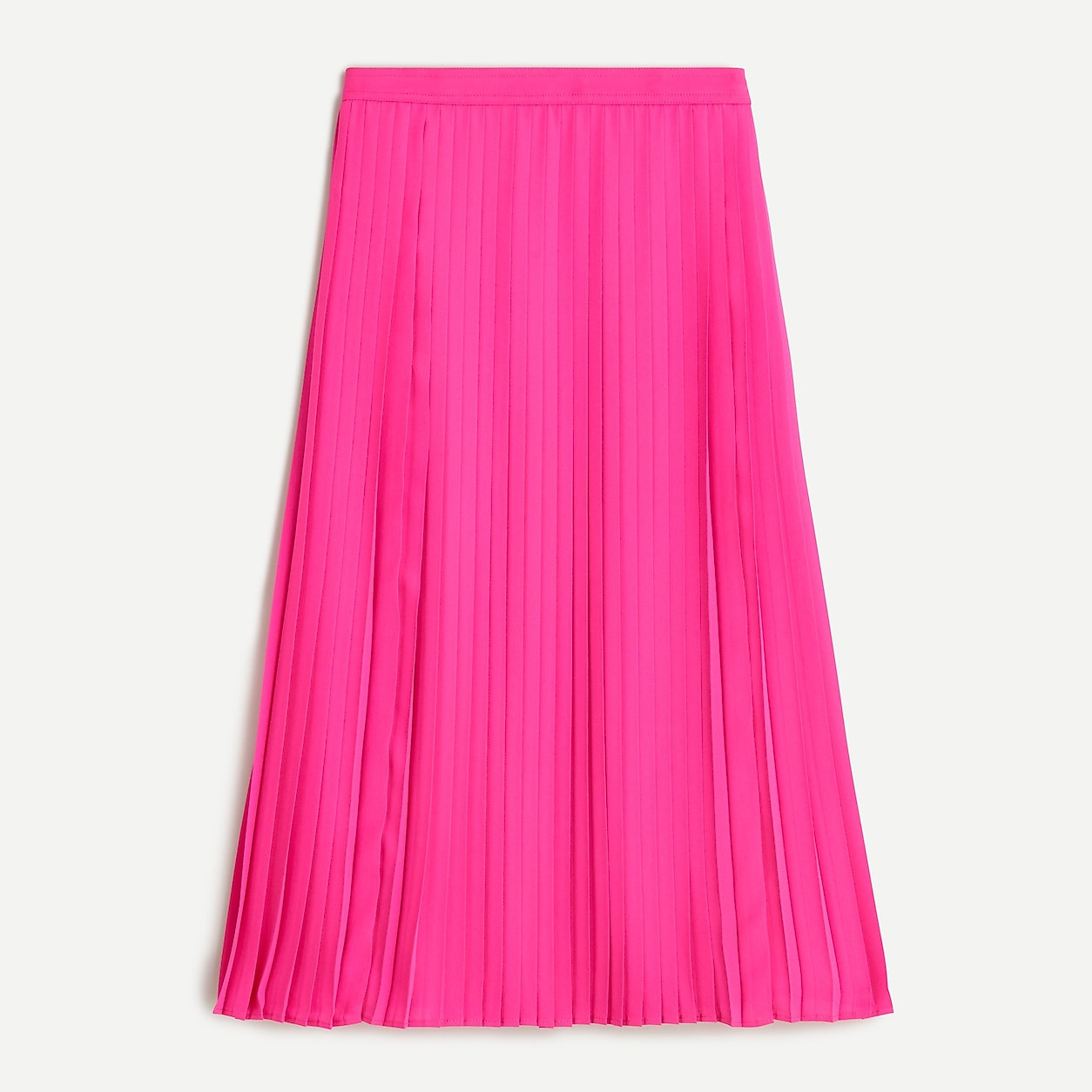 Pleated midi skirt | J. Crew US