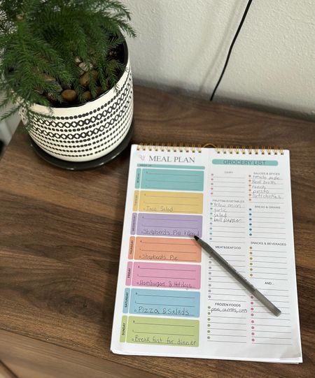 Time to get organized. I love this magnetic notepad to plan my meals and groceries for the week. I love that it’s magnetic so I can write my finds as they come to me. 

#LTKFamily #LTKSaleAlert #LTKFindsUnder50
