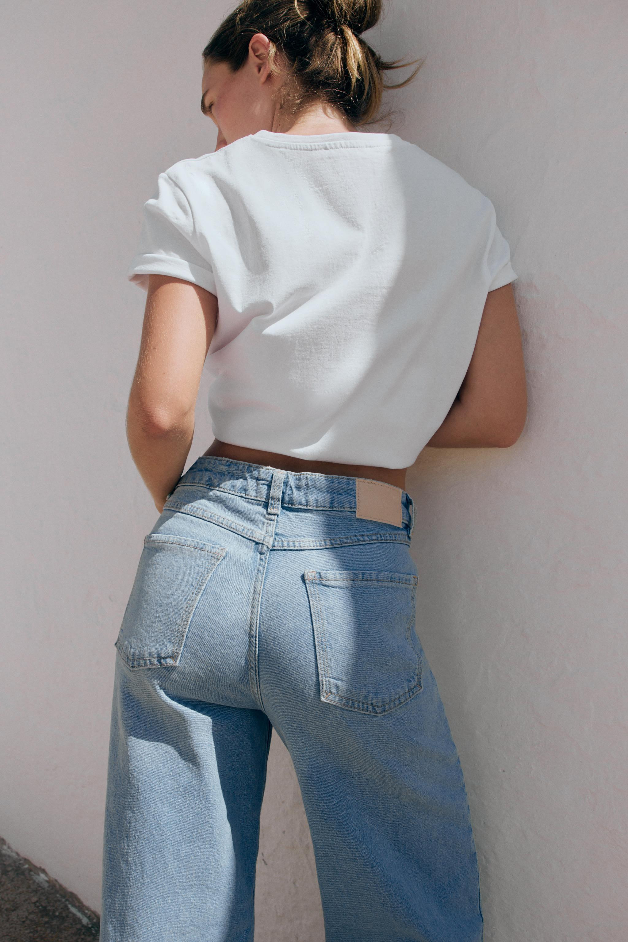 Z1975 HIGH-WAISTED CULOTTE COMFORT JEANS | Zara US
