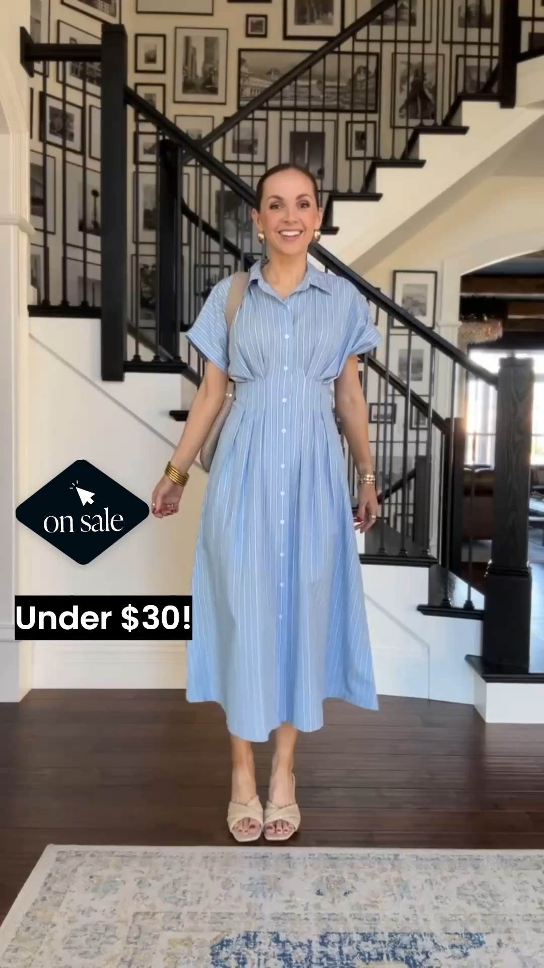 @oldnavy dress has been restocked and is on sale! I am in a small tall (for extra length)

#LTKootd #LTKSaleAlert