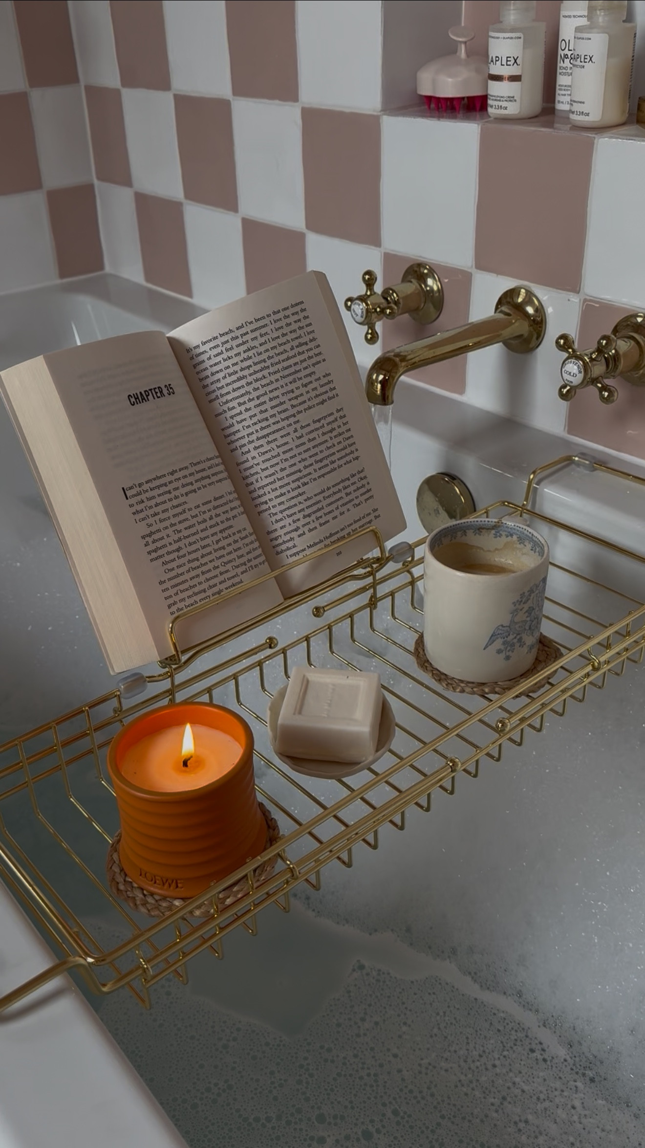 The ultimate bathtime accessory 🛁  📖 🕯️ 

#LTKuk #LTKhome