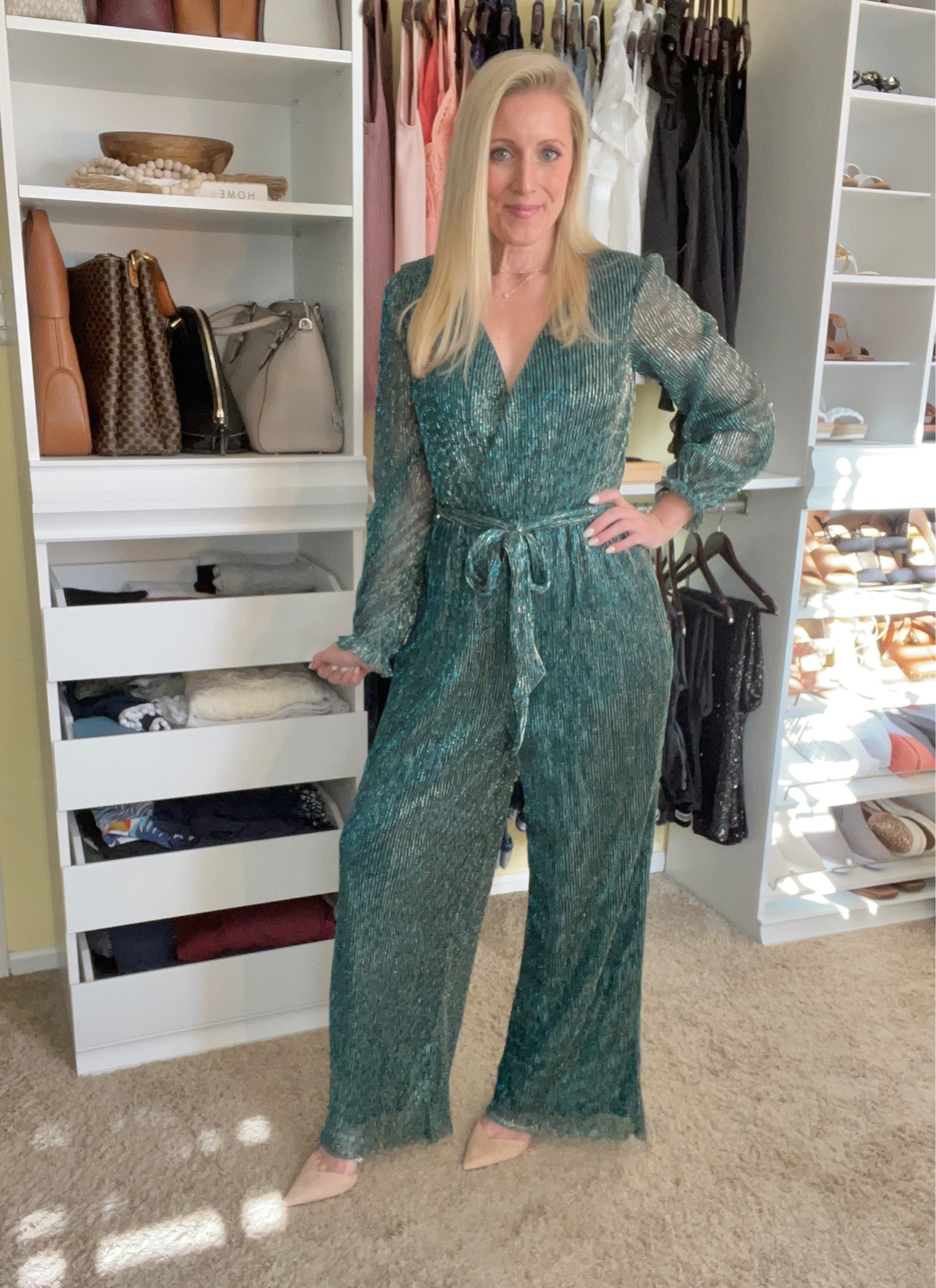 A comfortable yet statement piece for any night! I received so many compliments on it. I sized down - wearing an XS. 

#LTKstyletip #LTKshoecrush #LTKunder100