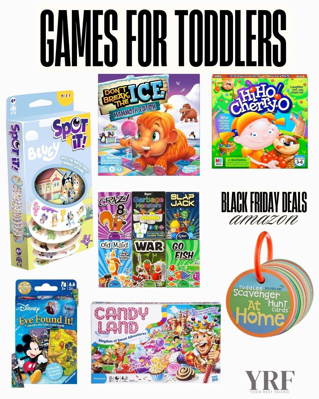 Top favorites in my house. These no-screen toddler games are perfect for at home or on the go. Great for travel, quiet time, and keeping little ones entertained without devices.

#ToddlerGames #NoScreenTime #ToddlerActivities #LTKFinds #AmazonFinds #TravelToys #QuietTimeActivities #LearningThroughPlay #OnTheGoActivities #KidsActivities #MontessoriInspired #ToddlerPlay #LTKMom 

#LTKCyberWeek #LTKGiftGuide #LTKKids