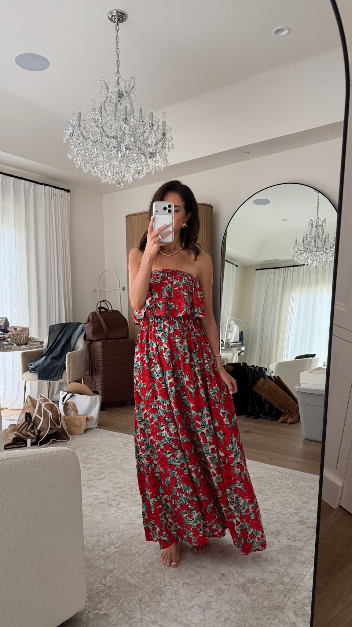 I absolutely love the color of this dress! I’m just shy of 5-7” wearing the size small #stylinbyaylin #amazon #dress 

#LTKOver40 #LTKgrwm #LTKootd