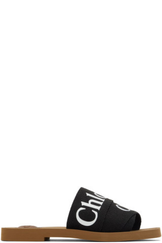 Black Woody Mules | SSENSE