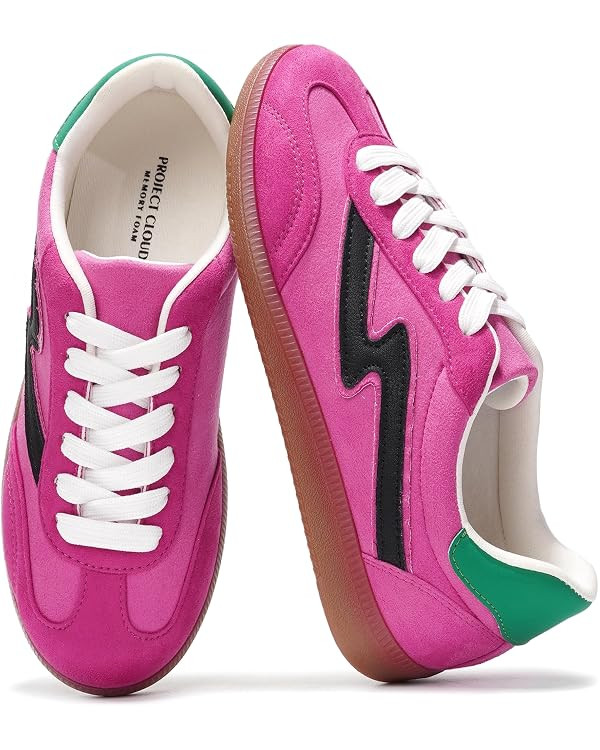 Project Cloud Fashion Sneakers for Women 2026 - Lace-Up Shoes Trendy Women Sneakers with Memory F... | Amazon (US)