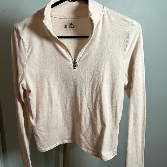 Hollister Tan Fitted Shirt with Polo Collar | Poshmark