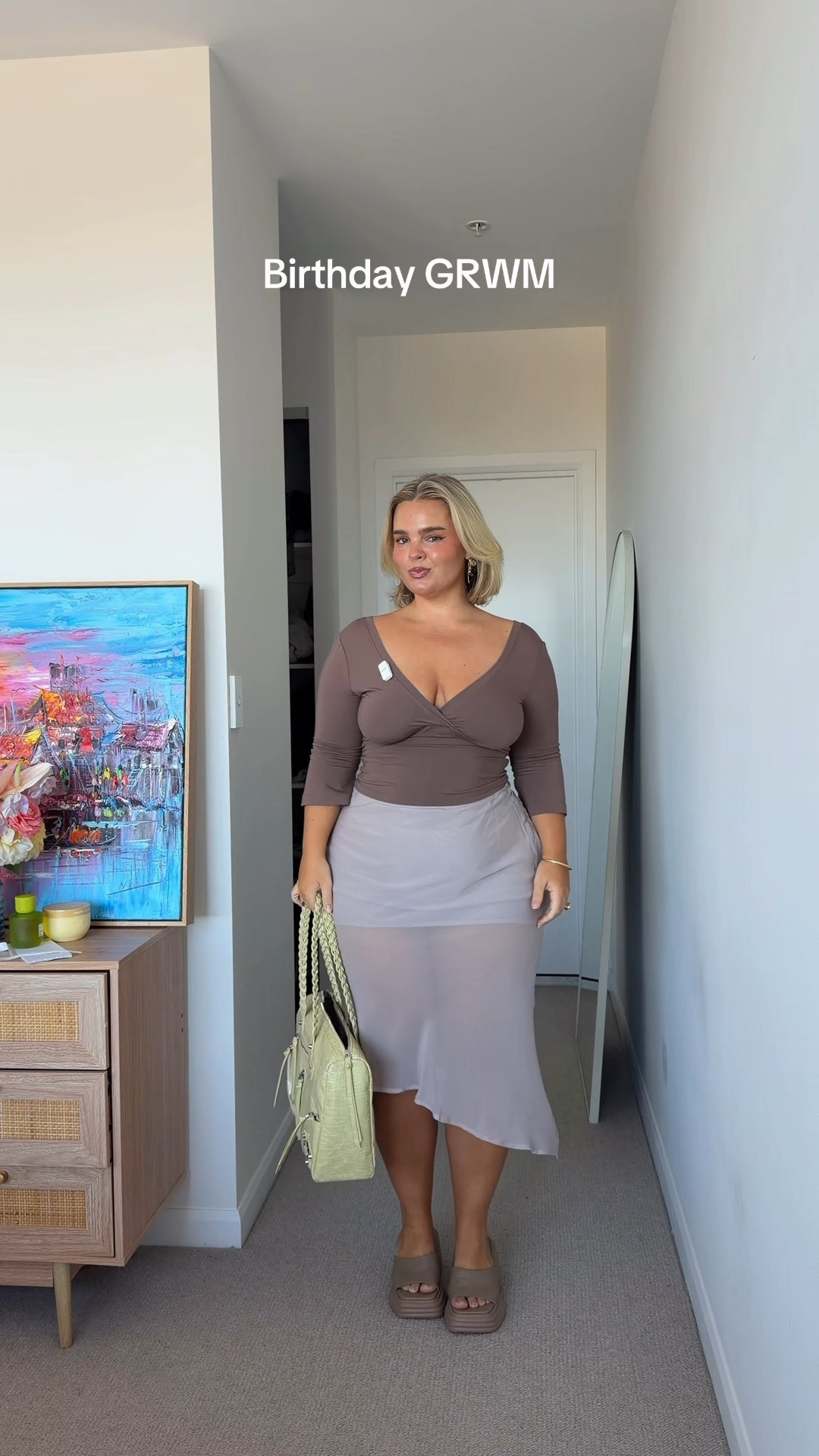 The dream fit! Skirt is my new obsession from sndys the label. Wearing a size XL- bag is from cami citrine but can’t tag for you🥲

#LTKaustralia #LTKspring #LTKmidsize