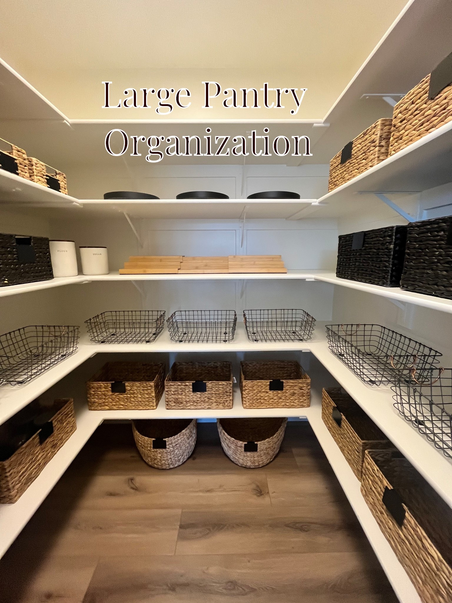 Large pantry organization finds and ideas! This is the best gift you could give yourself for Mother’s Day!

#LTKMothersDay #LTKmomlife #LTKdayinmylife