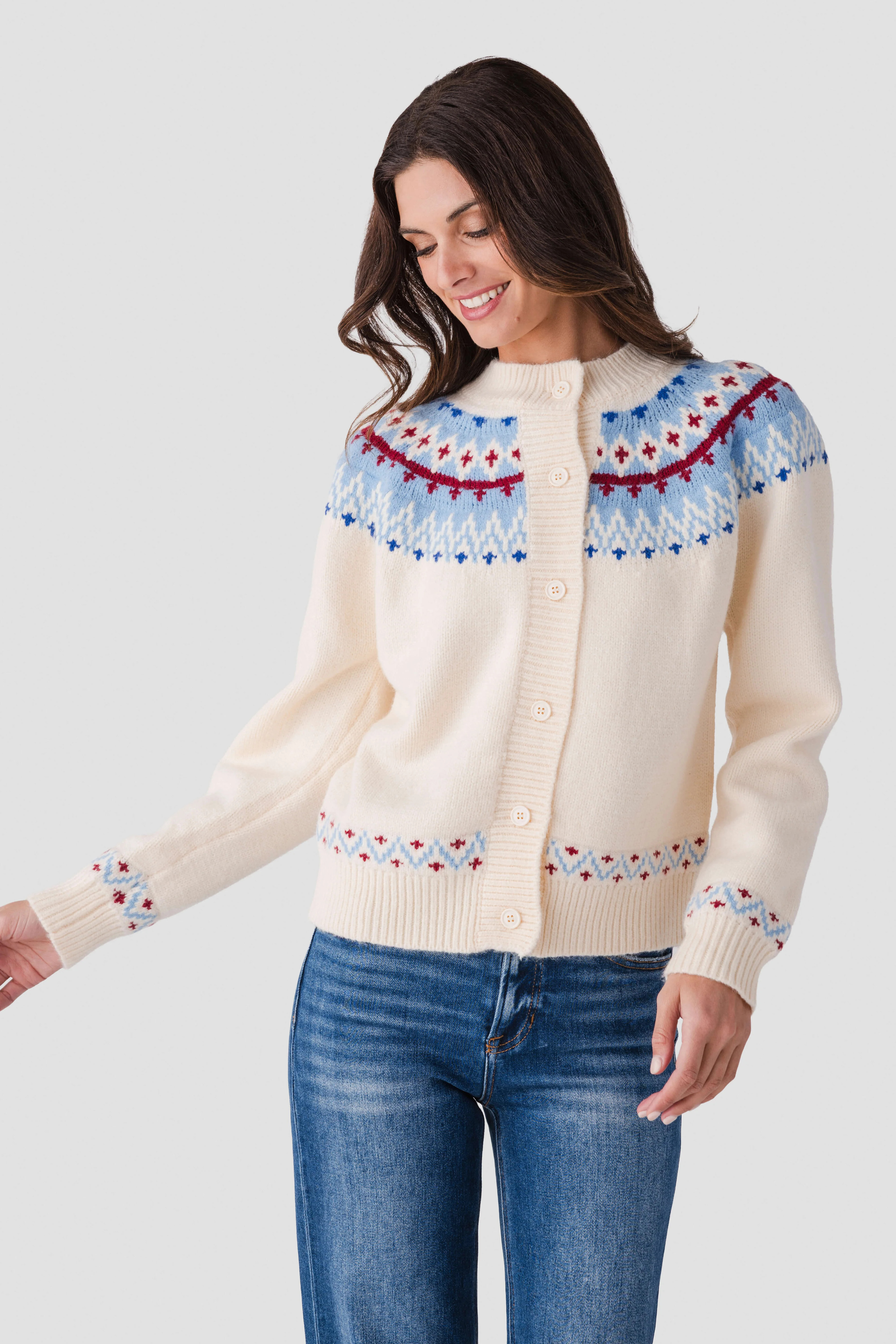 Pinch Nordic Button Down Cardigan | Social Threads