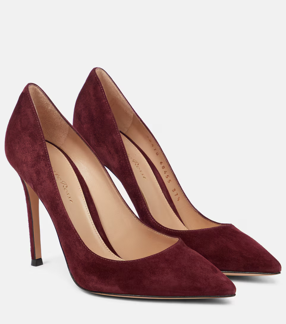 Gianvito 105 suede pumps | Mytheresa (US/CA)