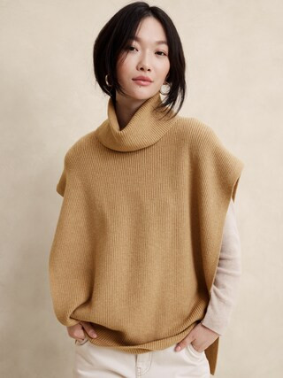 Sweater Poncho | Banana Republic Factory
